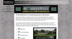 Desktop Screenshot of doubletreecondominiums.com